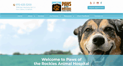 Desktop Screenshot of pawsoftherockies.com